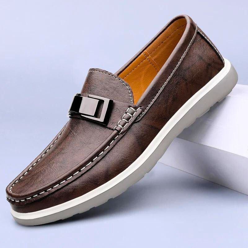 NEVOLI™ | Lugano Echt Leren Loafers