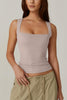 MONDIALLY™ | Amber Portret Hals Tanktop