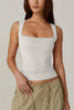 MONDIALLY™ | Amber Portret Hals Tanktop