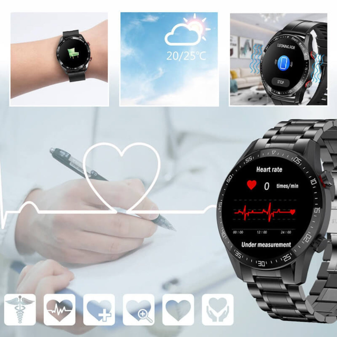 MONDIALLY™ | Zwitsers Multifunctioneel Smartwatch Horloge