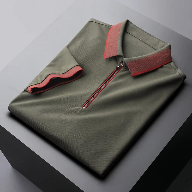 NEVOLI™ | Felix Grant Moerbei Poloshirt