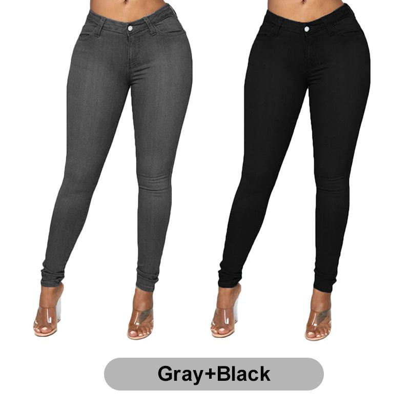 MONDIALLY™ | Sexy BBL Hipster Jeans