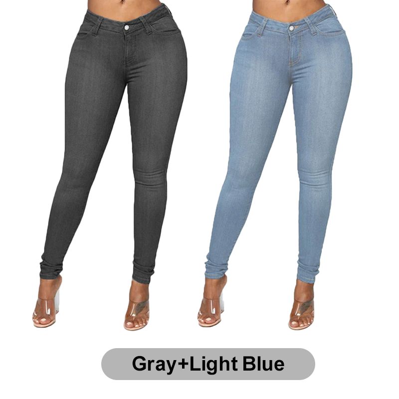 MONDIALLY™ | Sexy BBL Hipster Jeans