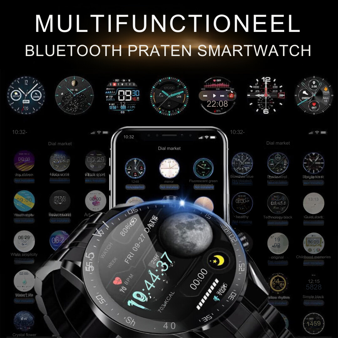 MONDIALLY™ | Zwitsers Multifunctioneel Smartwatch Horloge