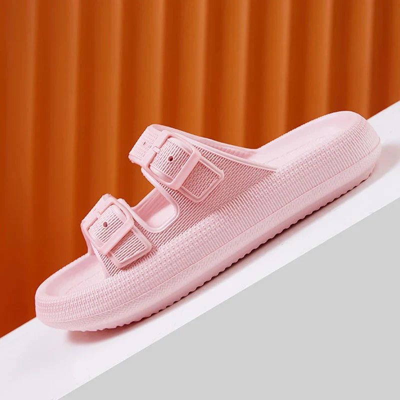 MONDIALLY™ |  CloudWalk Ultra Dikke Platform Slippers