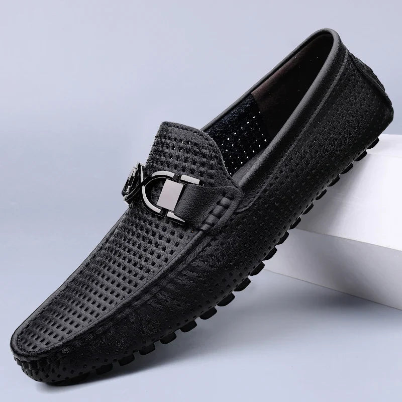 NEVOLI™ | Beaumont Leren Loafers