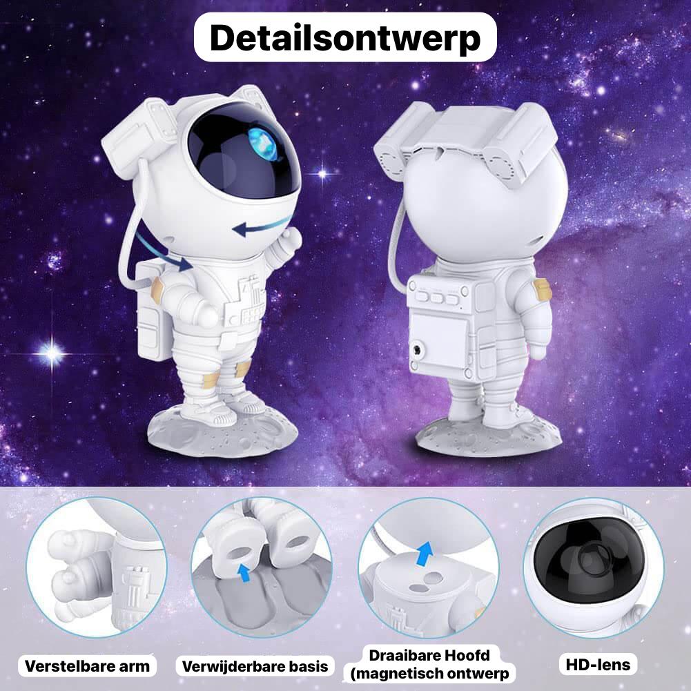 De Galaxy Bot™ | Astronaut Galaxy Projector!