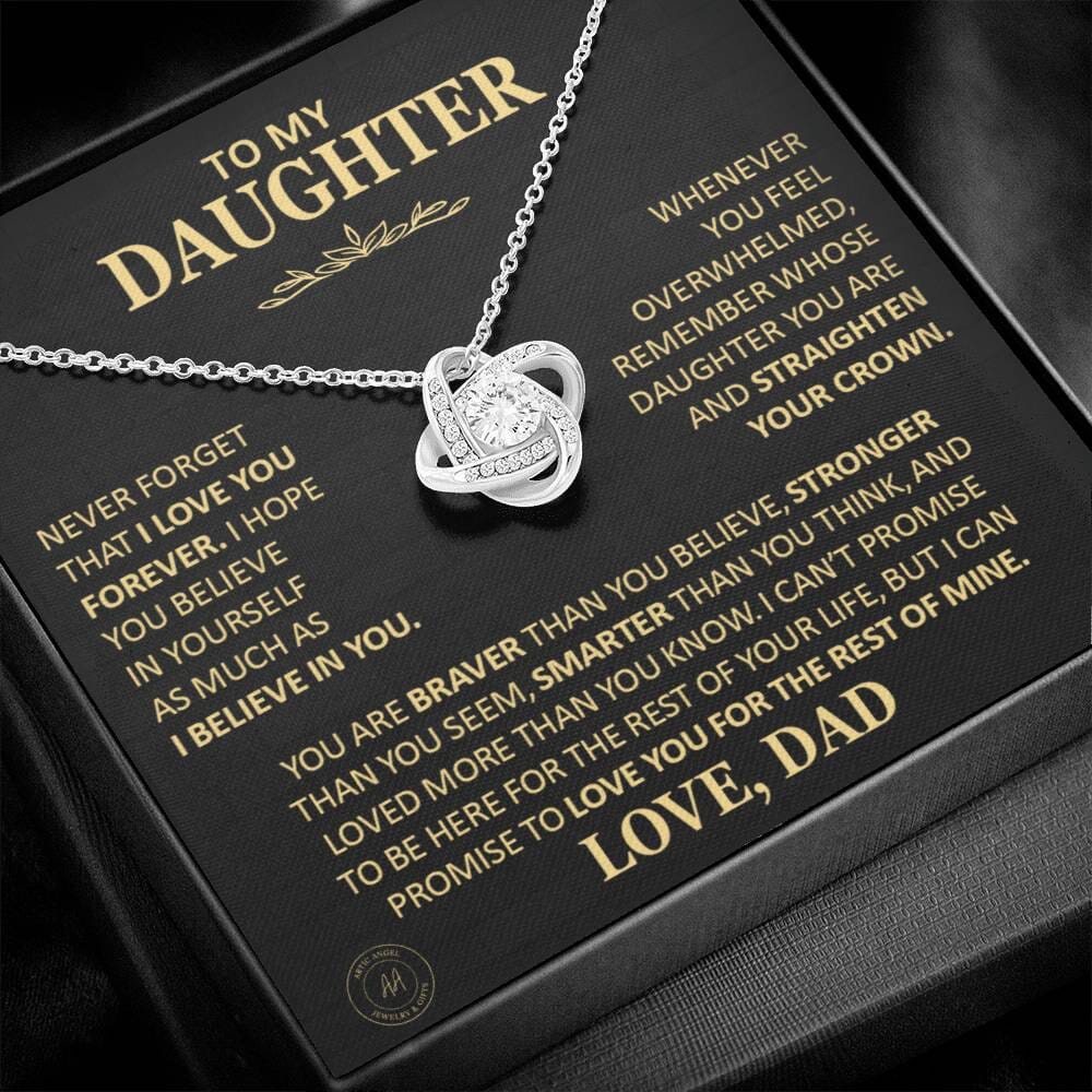 Forever Daddy's Girl™ | "Vergeet nooit dat ik van je hou" Ketting