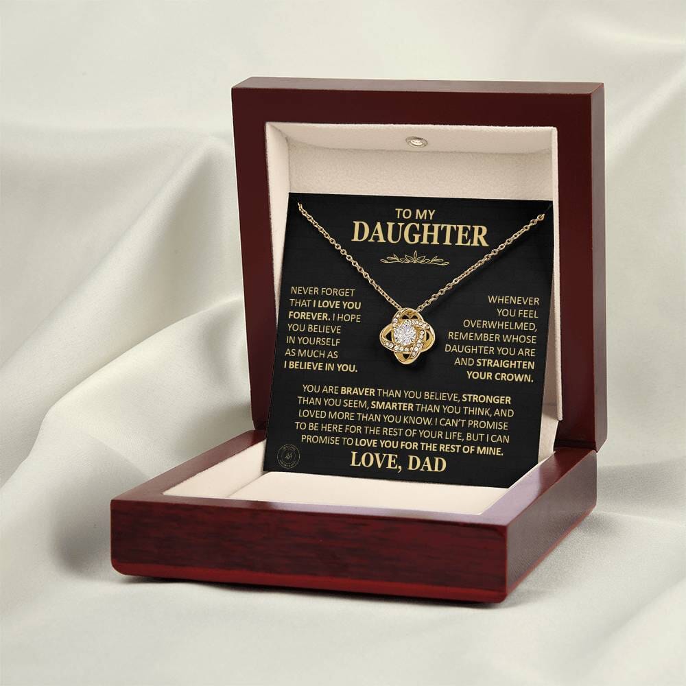 Forever Daddy's Girl™ | "Vergeet nooit dat ik van je hou" Ketting