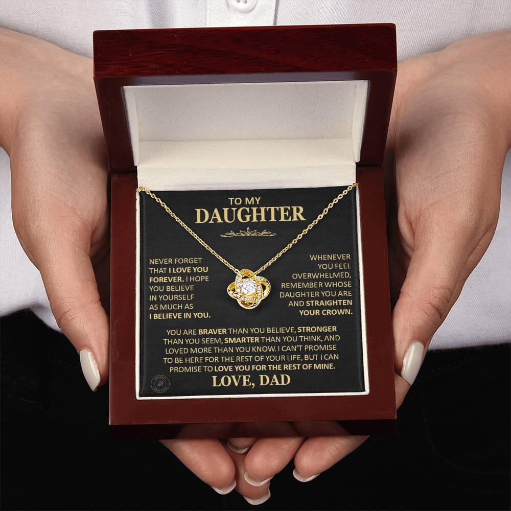 Forever Daddy's Girl™ | "Vergeet nooit dat ik van je hou" Ketting