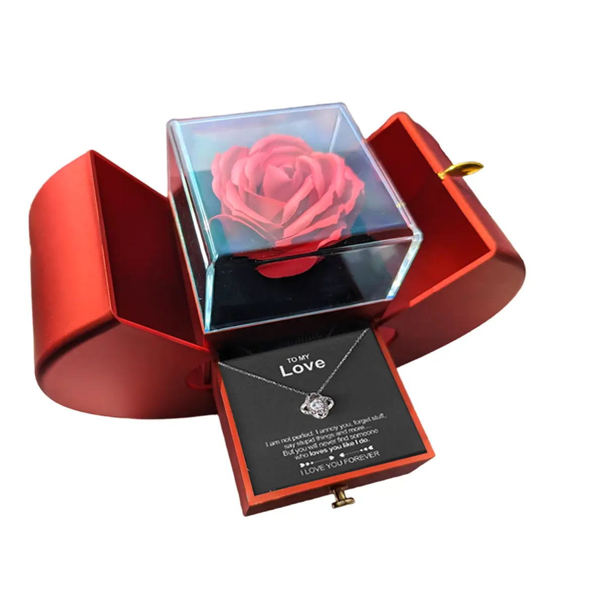 Forever Rose - Heart Box™ | Het cadeau dat nooit vergeten zult worden