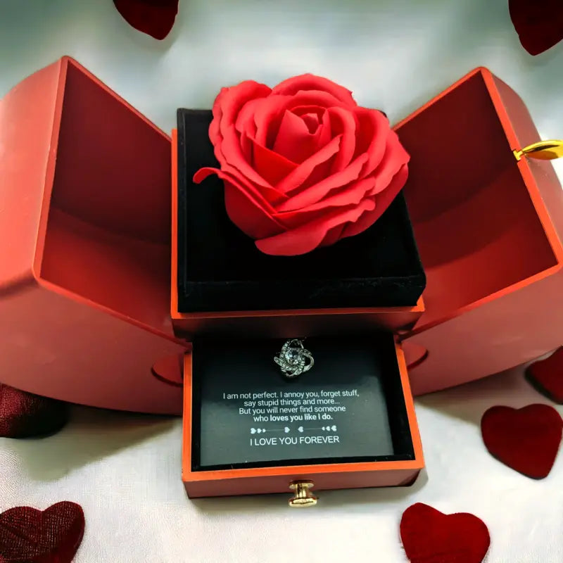 Forever Rose - Heart Box™ | Het cadeau dat nooit vergeten zult worden